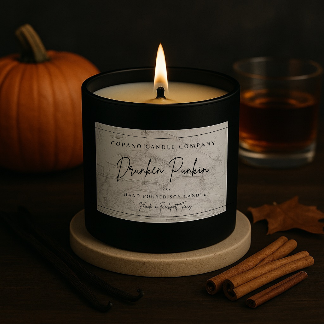 Drunken Punkin - 12oz Soy Wood Wick Candle