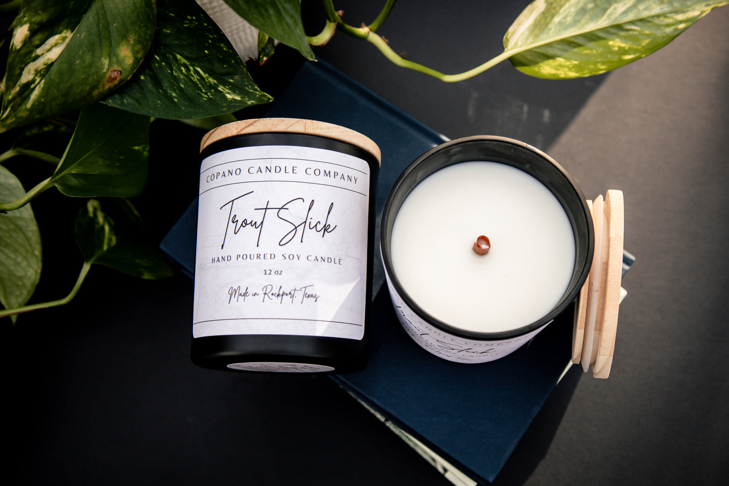 Trout Slick - 12oz Soy Wood Wick Candle
