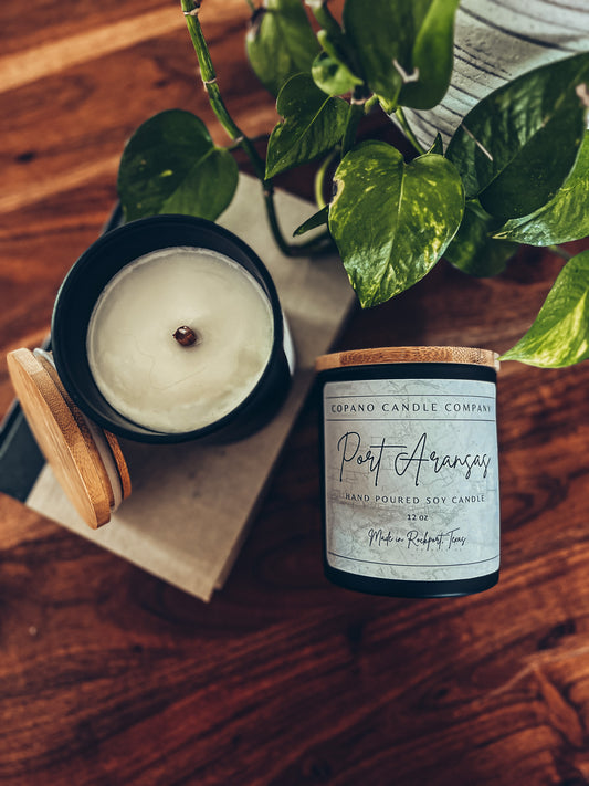 Port Aransas - Soy Wood Wick Candle