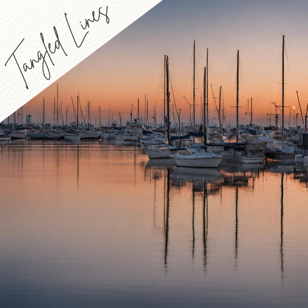 Tangled Lines - Soy Wood Wick Candle