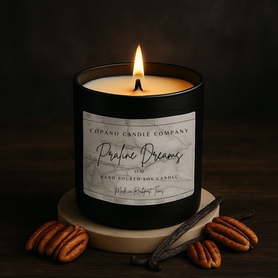 Praline Dreams - 12oz Soy Wood Wick Candle
