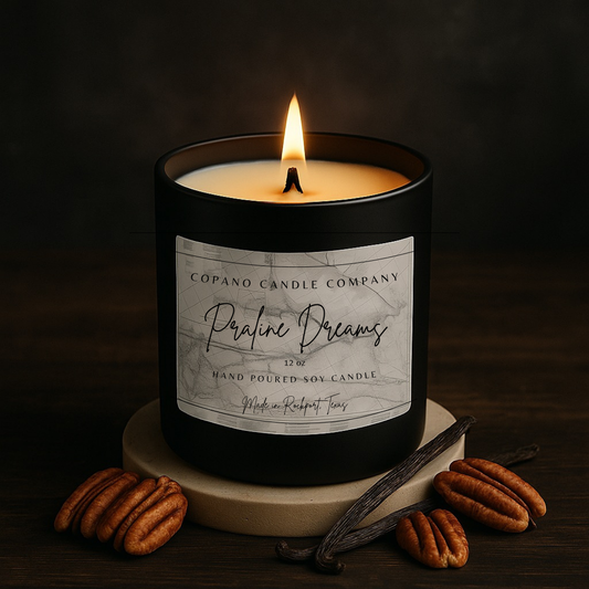 Praline Dreams - 12oz Soy Wood Wick Candle