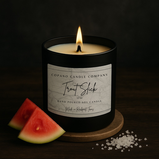 Trout Slick - 12oz Soy Wood Wick Candle
