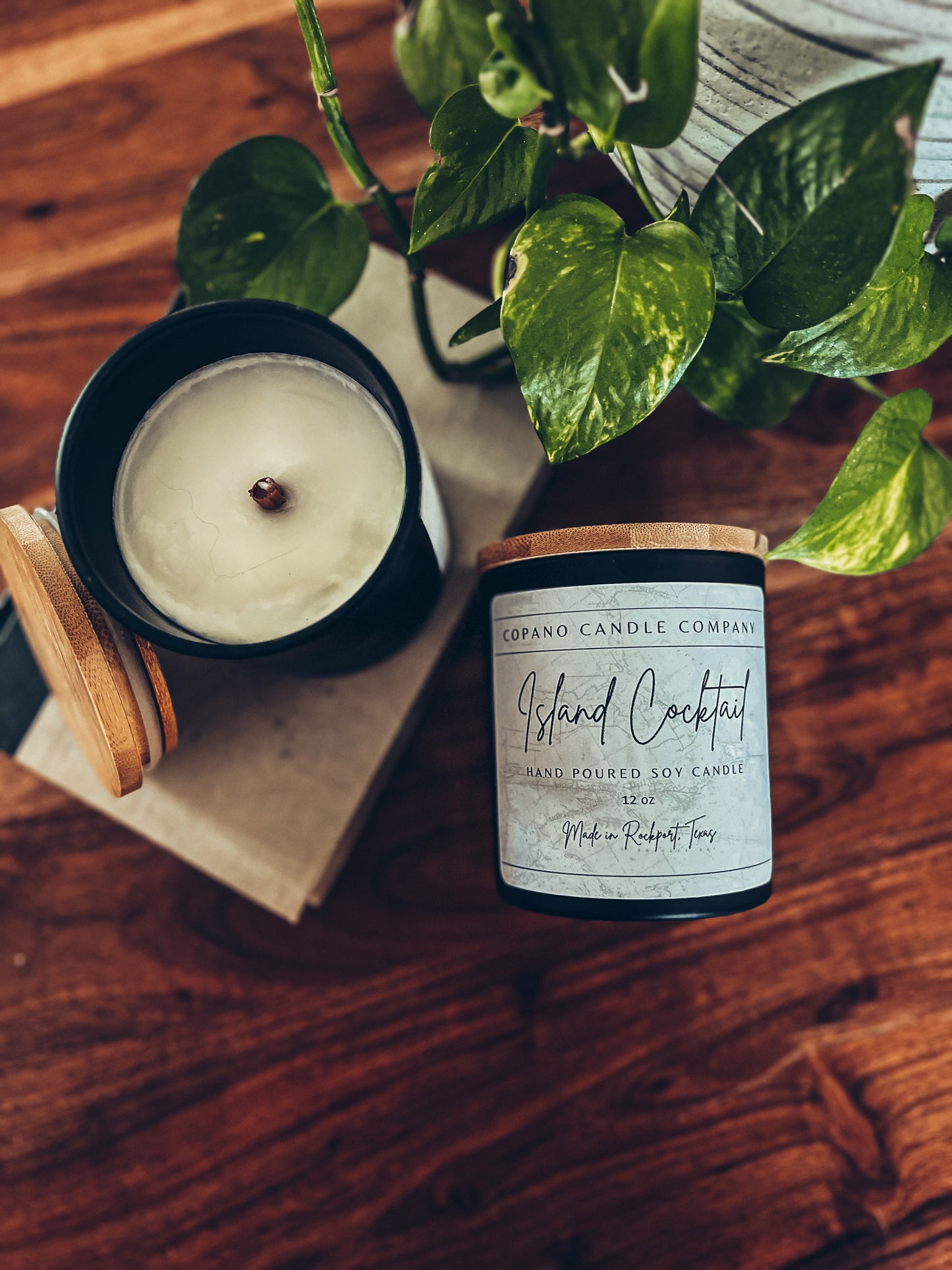 Island Cocktail - Soy Wood Wick Candle